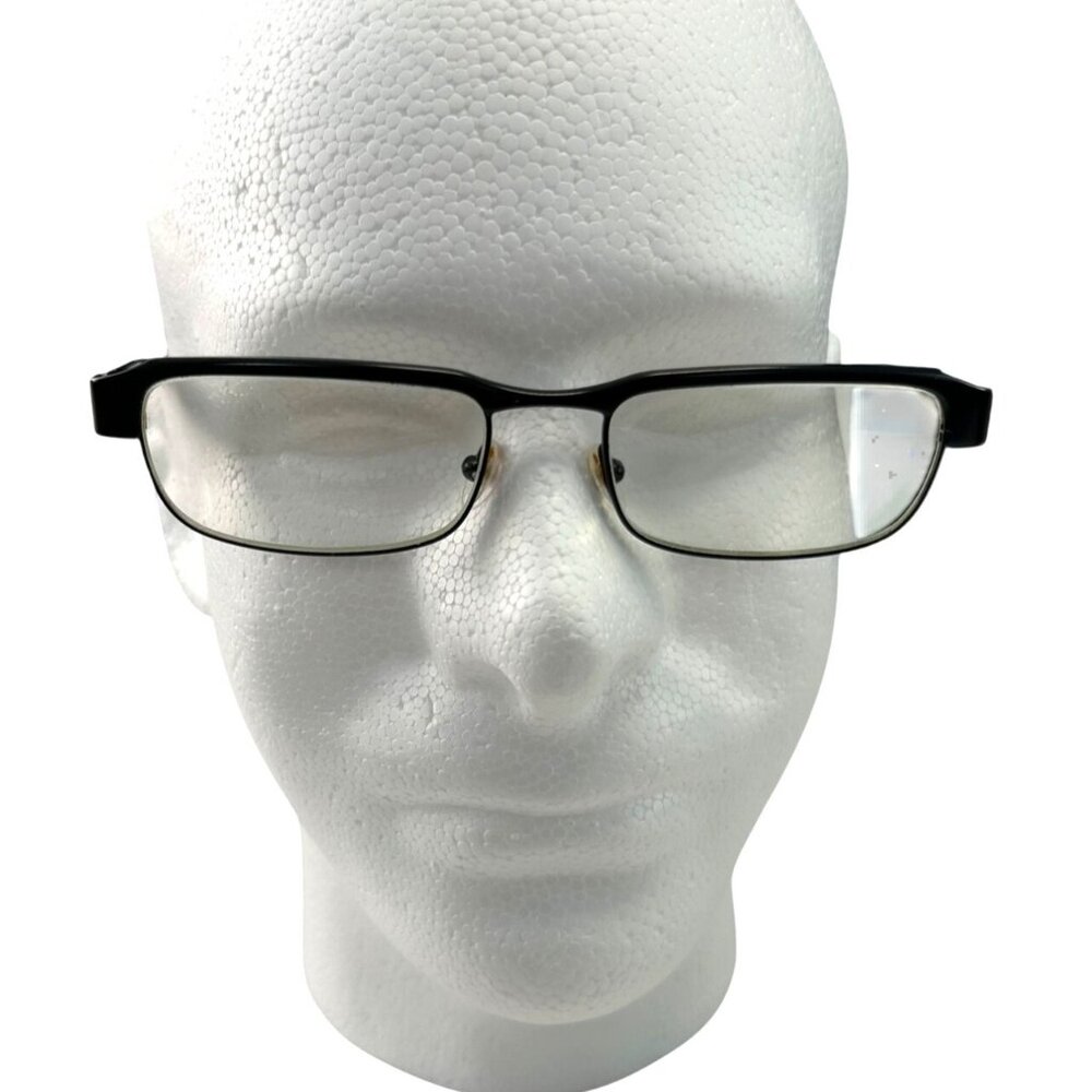 Robert Mitchel Rm712 Black Rectangular Eyeglasses… - image 1